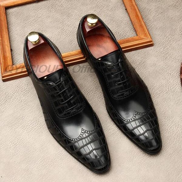 italian men dress shoes genuine leather black carving pattern pointed toe lace up brogue oxford wedding shoes for men
italian men dress shoes genuine leather black carving pattern pointed toe lace up brogue oxford wedding shoes for men