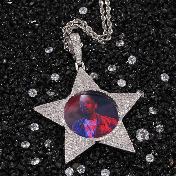 bangle hiphop po pendant copper zircon diy creative necklace gift, Black 
bangle hiphop po pendant copper zircon diy creative necklace gift, Black