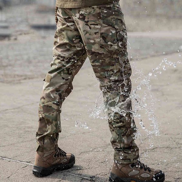 men's pants brand men outdoor cargo jogger camouflage breathable waterproof multi pockets military army tactical trousers kroh, Black
men's pants brand men outdoor cargo jogger camouflage breathable waterproof multi pockets military army tactical trousers kroh, Black