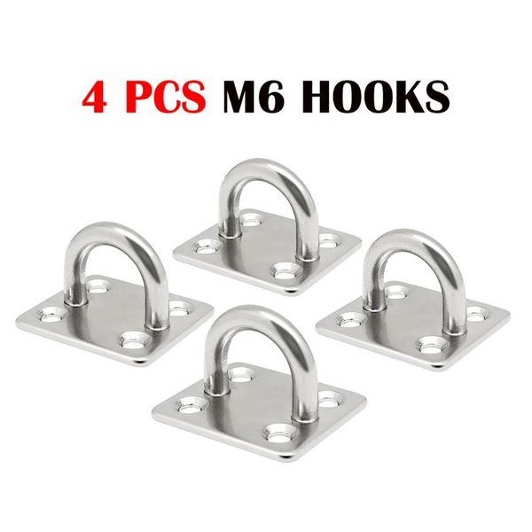 hooks & rails 4 pcs 304 stainless steel oblong pad plate hook loop mount wall hanger for sling trainer hammock aerial yoga awning swing
hooks & rails 4 pcs 304 stainless steel oblong pad plate hook loop mount wall hanger for sling trainer hammock aerial yoga awning swing