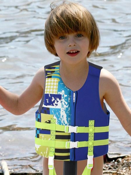 life vest & buoy kids swimming with safety strap pool swimwear floating universal outdoor boating skiing driving survival suit
life vest & buoy kids swimming with safety strap pool swimwear floating universal outdoor boating skiing driving survival suit