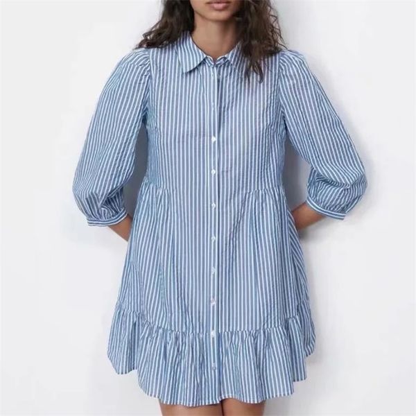 women stripe dress summer lapel floral long sleeve a-line pleated fashion female 210524, Black;gray
women stripe dress summer lapel floral long sleeve a-line pleated fashion female 210524, Black;gray