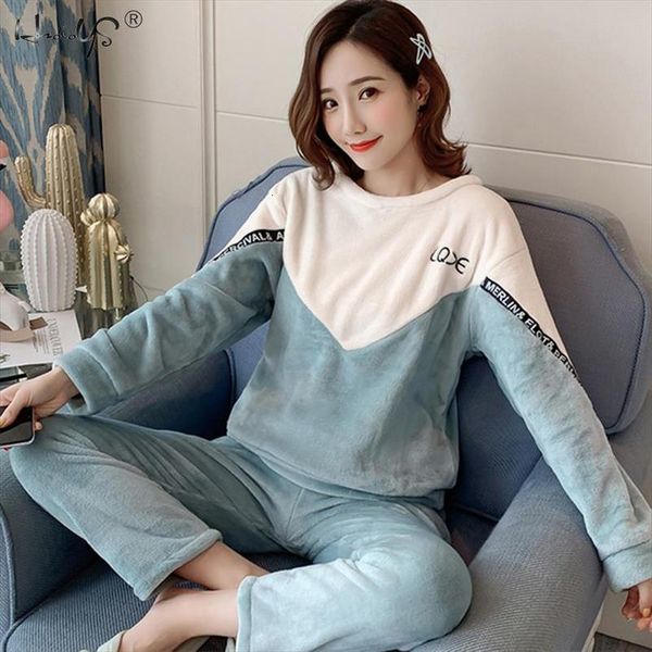 winter pajamas set warm flannel women sleepwear long sleeves pink cute animal homewear thick home suit cartoon pyjamas, Black;red
winter pajamas set warm flannel women sleepwear long sleeves pink cute animal homewear thick home suit cartoon pyjamas, Black;red
