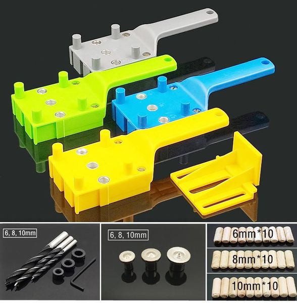 professional drill bits woodworking dowel jig set wood pins 6 8 10mm guide kit joinery doweling plastic pocket hole saw tools
professional drill bits woodworking dowel jig set wood pins 6 8 10mm guide kit joinery doweling plastic pocket hole saw tools