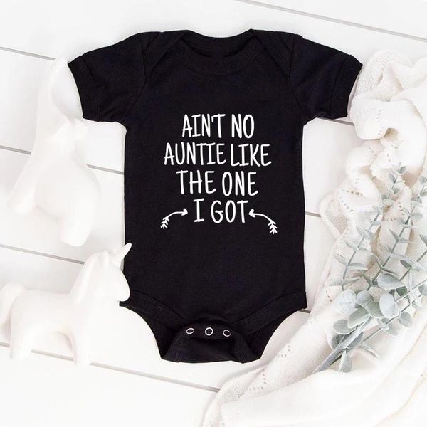 rompers ain't no auntie like the one i got funny born baby bodysuits cotton summer boys girls clothes, Blue
rompers ain't no auntie like the one i got funny born baby bodysuits cotton summer boys girls clothes, Blue
