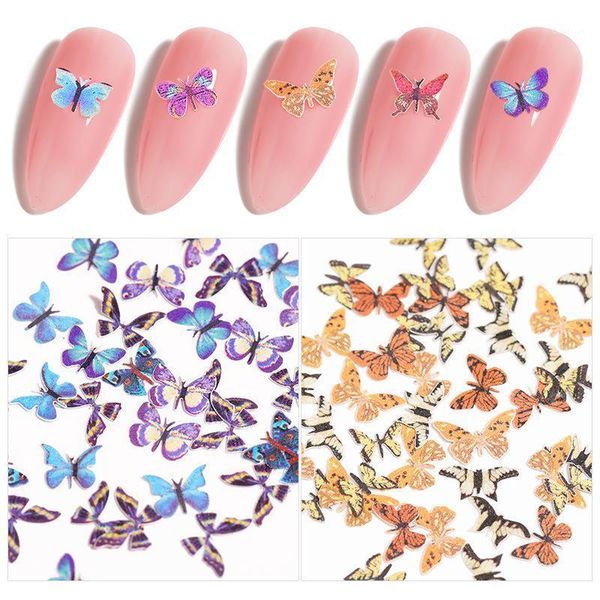 50pcs colorful butterfly nail art sequins glitter flakes holographics paillette stickers diy decor accessories tslm11, Silver;gold
50pcs colorful butterfly nail art sequins glitter flakes holographics paillette stickers diy decor accessories tslm11, Silver;gold
