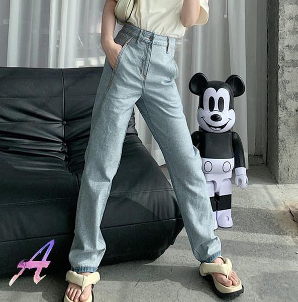men's jeans high street adererror quality embroidery tassels both positive and negative pants men women's fashion, Blue
men's jeans high street adererror quality embroidery tassels both positive and negative pants men women's fashion, Blue