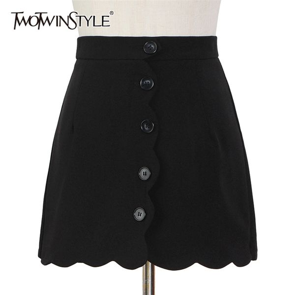 black patchwork button short for women high waist solid minimalist loose shorts female summer fashion stylish 210521, White;black
black patchwork button short for women high waist solid minimalist loose shorts female summer fashion stylish 210521, White;black