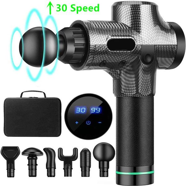 massage gun muscle massager deep tissue percussion cordless 30 speed level professional handheld electric body
massage gun muscle massager deep tissue percussion cordless 30 speed level professional handheld electric body