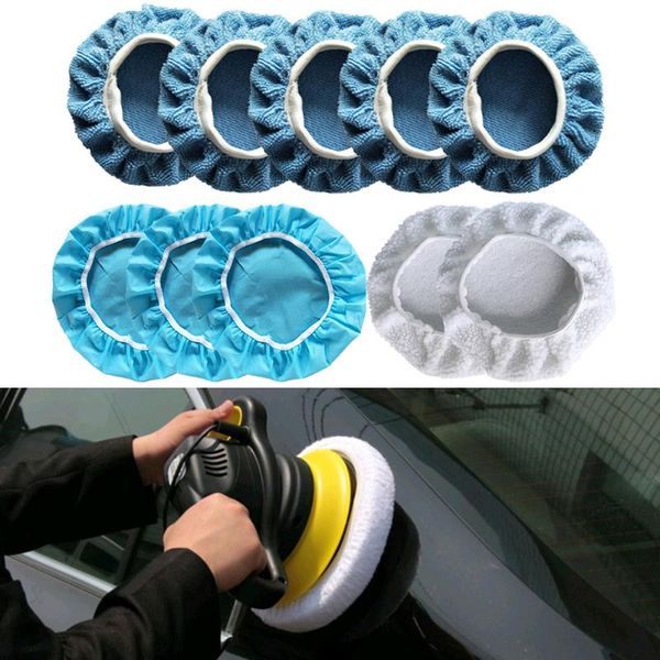 care products 10pcs car polisher pad bonnet polishing hood set microfiber nonwoven fleece buffing cover for 9-10inch wax
care products 10pcs car polisher pad bonnet polishing hood set microfiber nonwoven fleece buffing cover for 9-10inch wax