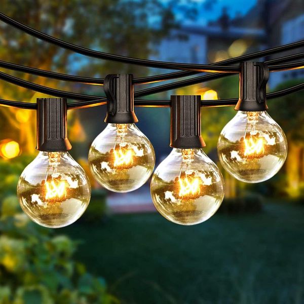 6m/12m fairy garden lawn light outdoor waterproof g40 incandescent bulbs string lights for christmas party wedding patio decor lamps
6m/12m fairy garden lawn light outdoor waterproof g40 incandescent bulbs string lights for christmas party wedding patio decor lamps