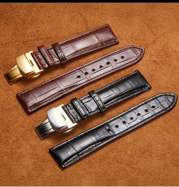 watch bands alligator leather strap men's famous queen suitable for all series of accessories, Black;brown
watch bands alligator leather strap men's famous queen suitable for all series of accessories, Black;brown