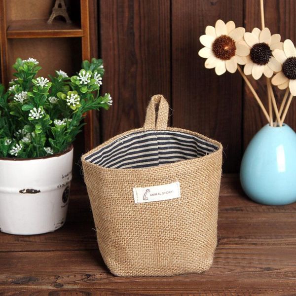 storage small sack stripe dot hanging bag sundries basket jute cloth flower pot cosmetic home decor #t1p bags
storage small sack stripe dot hanging bag sundries basket jute cloth flower pot cosmetic home decor #t1p bags