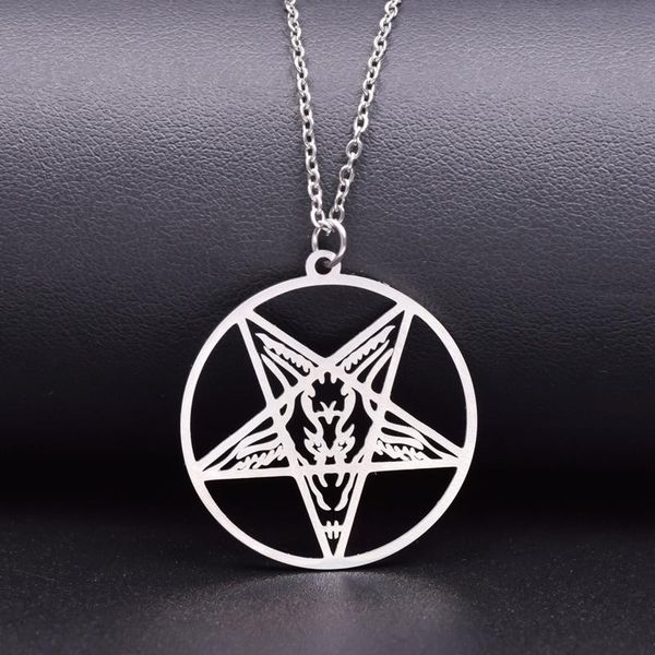 chains statement necklace pentagram stainless steel pendant hollow out chain on the neck necklaces stars choker jewelry women men, Silver
chains statement necklace pentagram stainless steel pendant hollow out chain on the neck necklaces stars choker jewelry women men, Silver
