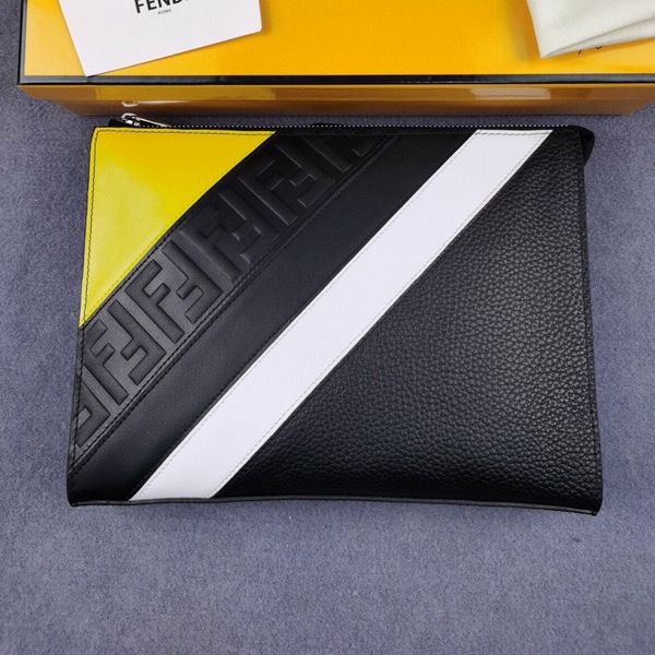 wholesale ndissss men's classic ff steel seal yellow white splicing thickened large capacity leisure leather designerss luxuryss hand b
wholesale ndissss men's classic ff steel seal yellow white splicing thickened large capacity leisure leather designerss luxuryss hand b