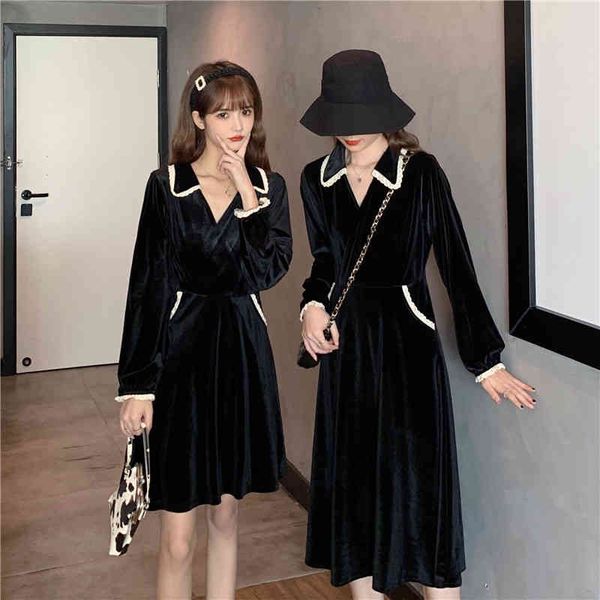 casual dresses autumn and winter women's tight waist elegance retro mid-length fat sister belly-covering youthful-looking large jum 445, Black;gray
casual dresses autumn and winter women's tight waist elegance retro mid-length fat sister belly-covering youthful-looking large jum 445, Black;gray