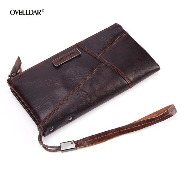 genuine leather long wallet men multifunctional clutch large capacity zipper phone coin purse bag wallets, Red;black
genuine leather long wallet men multifunctional clutch large capacity zipper phone coin purse bag wallets, Red;black