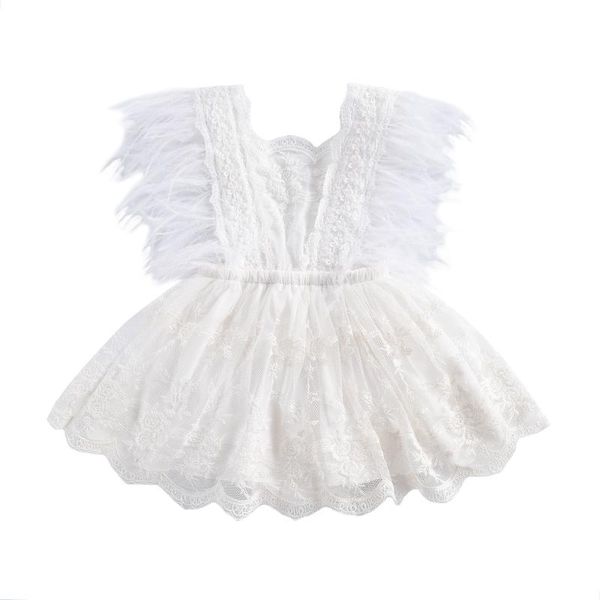 girl's dresses 0-24 months baby girl romper mesh dress princess feather sleeve lace flouncing hem floral embroidery layered white, Red;yellow
girl's dresses 0-24 months baby girl romper mesh dress princess feather sleeve lace flouncing hem floral embroidery layered white, Red;yellow