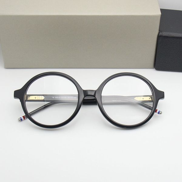 viper glasses large face round glasses tb500 men's and women's fashion non mainstream myopia optical frame, White;black
viper glasses large face round glasses tb500 men's and women's fashion non mainstream myopia optical frame, White;black