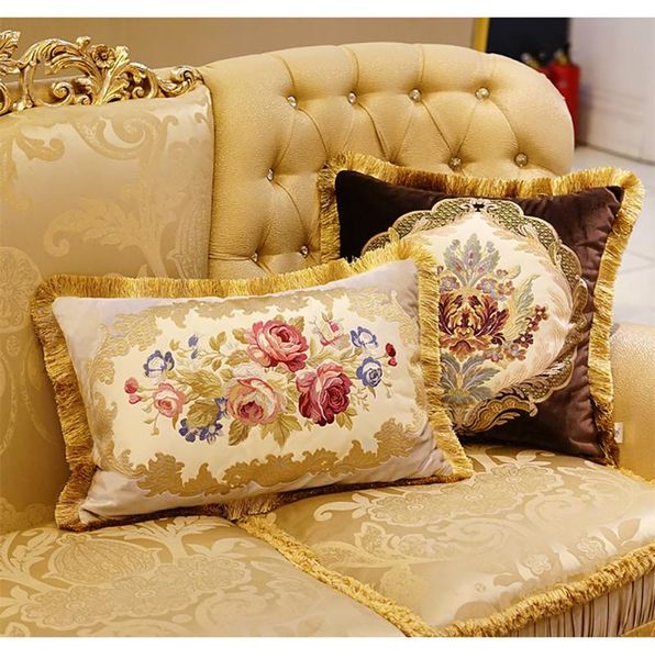 cushion/decorative pillow aeckself luxury royal cushion covers embroidered with tassels square floral pillows cases for sofa car bedroom blu
cushion/decorative pillow aeckself luxury royal cushion covers embroidered with tassels square floral pillows cases for sofa car bedroom blu
