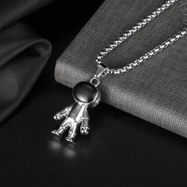 chains jialy european fashion punk astronaut charm pendant stainless steel necklace chain for girl boy jewelry, Silver
chains jialy european fashion punk astronaut charm pendant stainless steel necklace chain for girl boy jewelry, Silver