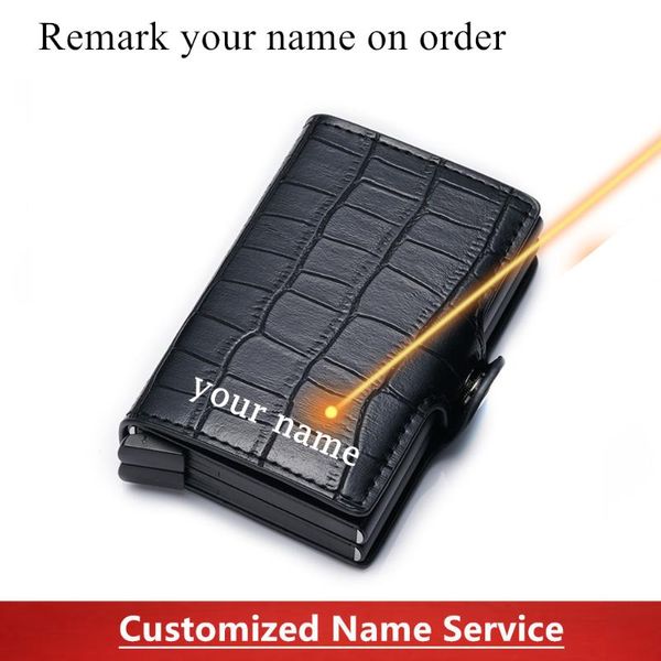 semorid unique business man id credit two aluminium alloy shield rifd card holders crocodile leather wallet for high-capacity, Red;black
semorid unique business man id credit two aluminium alloy shield rifd card holders crocodile leather wallet for high-capacity, Red;black