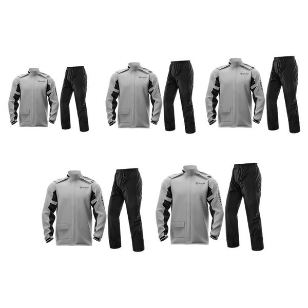 racing sets sulaite reflective motorcycle rain suit waterproof jacket + pants with shoe covers grey, Black;blue
racing sets sulaite reflective motorcycle rain suit waterproof jacket + pants with shoe covers grey, Black;blue