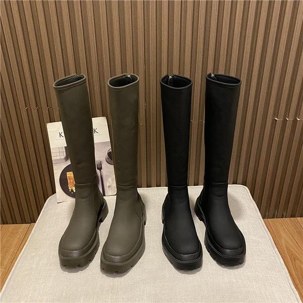 boots waterproof women luxury designer boots-women thigh high heels round toe female shoes rainboots fashion 202, Black
boots waterproof women luxury designer boots-women thigh high heels round toe female shoes rainboots fashion 202, Black