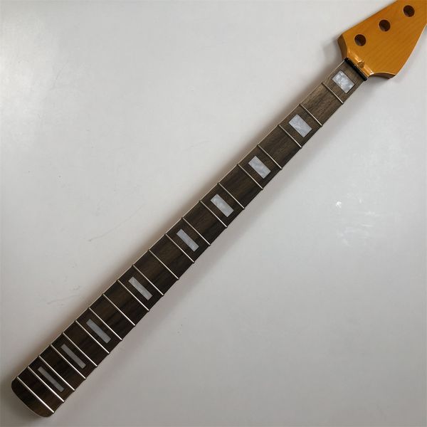 4 string electric guitar bass neck maple 20fret 34inch rosewood fingerboard block inlay yellow gloss
4 string electric guitar bass neck maple 20fret 34inch rosewood fingerboard block inlay yellow gloss