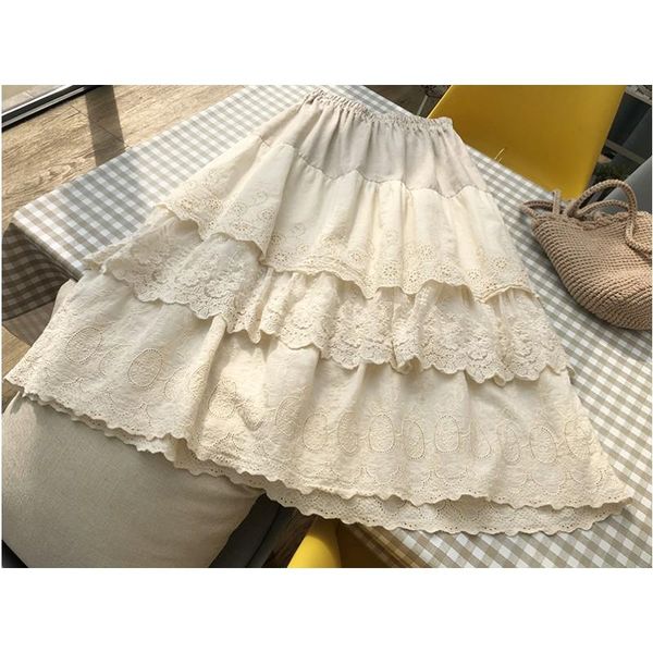vintage lace embroidery layers lolita skirt 2021 summer skirts, Black
vintage lace embroidery layers lolita skirt 2021 summer skirts, Black