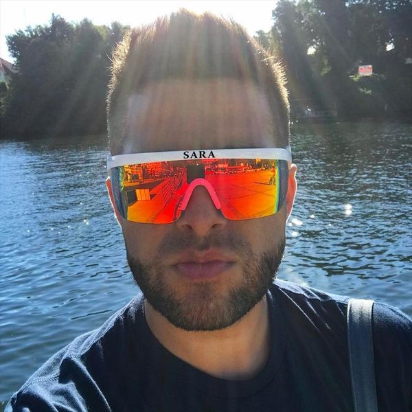 Outdoor Sports Windproof Sunglasses Man Reflective Coating Mirror Glasses Big Surround Eyewear With Non Slip Nose Goggle Ce, White;black
Outdoor Sports Windproof Sunglasses Man Reflective Coating Mirror Glasses Big Surround Eyewear With Non Slip Nose Goggle Ce, White;black