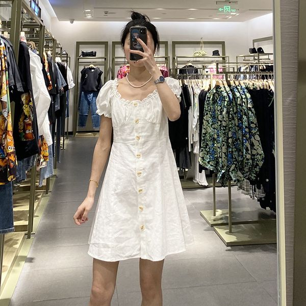 casual dresses 2021 short sleeve beautiful white design woman will see linen cotton casual clothes, Black;gray
casual dresses 2021 short sleeve beautiful white design woman will see linen cotton casual clothes, Black;gray