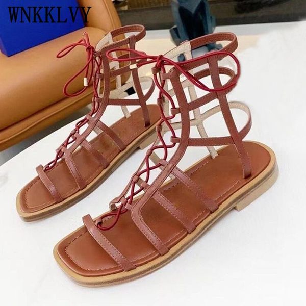 sell roman style casual sandals summer soft real leather flat sandalias women ankle strap comfortable punk shoes 2021, Black
sell roman style casual sandals summer soft real leather flat sandalias women ankle strap comfortable punk shoes 2021, Black