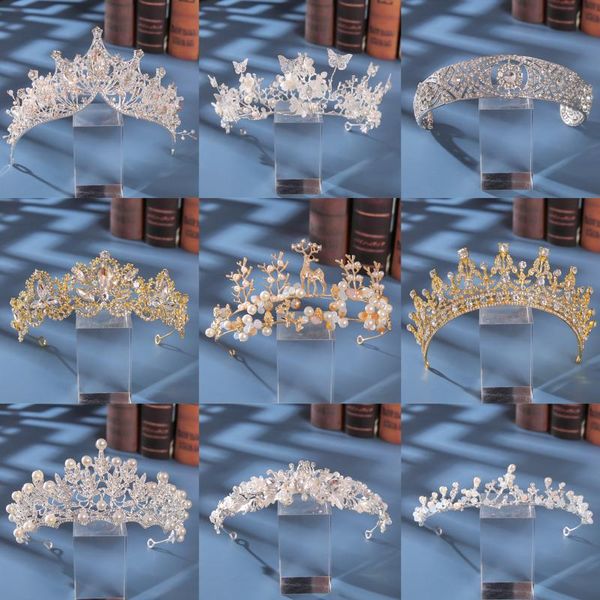 hair clips & barrettes elegant wedding crowns tiaras party accessories rhinestones bridal bridesmaid headdress prom crystal girl, Golden;silver
hair clips & barrettes elegant wedding crowns tiaras party accessories rhinestones bridal bridesmaid headdress prom crystal girl, Golden;silver