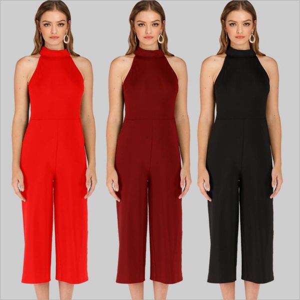 women's jumpsuits & rompers summer mid-rise straight sling fashion jumpsuit, Black;white
women's jumpsuits & rompers summer mid-rise straight sling fashion jumpsuit, Black;white