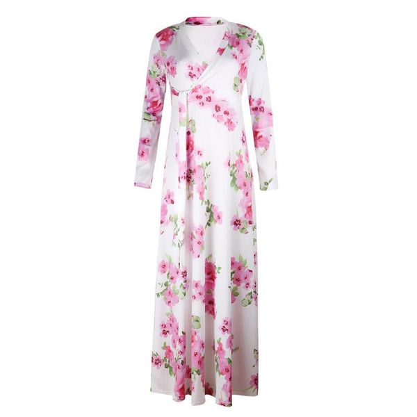 casual dresses women dress v-neck collar full sleeve flower print big hem long length elastic empire waist white yellow blue color, Black;gray
casual dresses women dress v-neck collar full sleeve flower print big hem long length elastic empire waist white yellow blue color, Black;gray