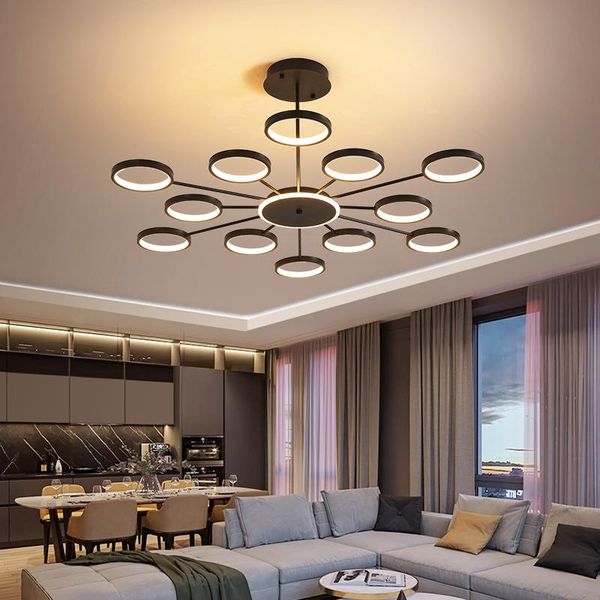 arrival modern led chandelier for living room dining kitchen bedroom home decor nordic ceiling gold/black chandeliers
arrival modern led chandelier for living room dining kitchen bedroom home decor nordic ceiling gold/black chandeliers