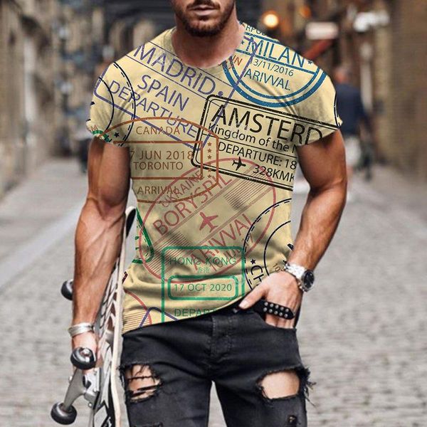 men's t-shirts cross-border european and american summer style digital 3d printed short-sleeve t-shirt, White;black
men's t-shirts cross-border european and american summer style digital 3d printed short-sleeve t-shirt, White;black