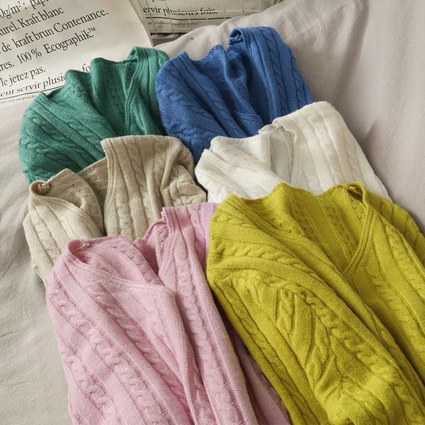women's sweaters 2021 linen pattern long-sleeved v-neck mid-length slim slimming solid color sweater women 1012, White;black
women's sweaters 2021 linen pattern long-sleeved v-neck mid-length slim slimming solid color sweater women 1012, White;black