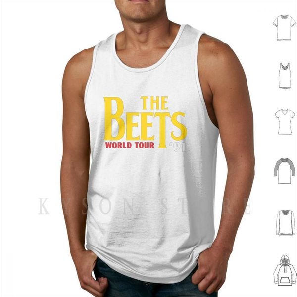 the beets world tour 91 tank vest 100% cotton 1991 doug classic 90s vintage cartoon killer, White;black
the beets world tour 91 tank vest 100% cotton 1991 doug classic 90s vintage cartoon killer, White;black