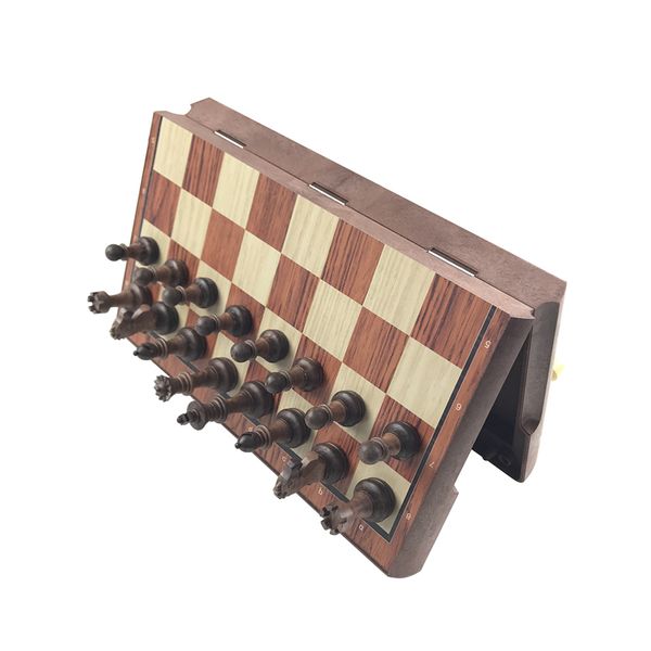 magnetic chess large high-grade imitation mahogany chess wood chess toy plastic high impact plastic, Black
magnetic chess large high-grade imitation mahogany chess wood chess toy plastic high impact plastic, Black
