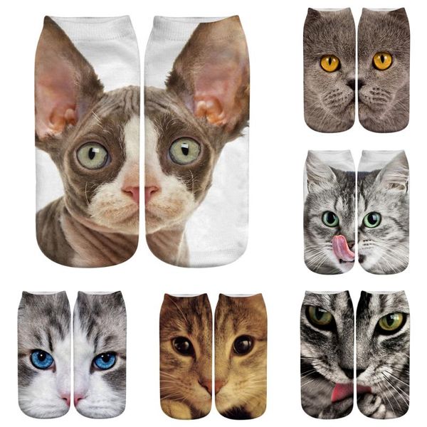 socks & hosiery cotton splicing printed cat short sock funny cute big face cats for women men multiple happy low ankle, Black;white
socks & hosiery cotton splicing printed cat short sock funny cute big face cats for women men multiple happy low ankle, Black;white