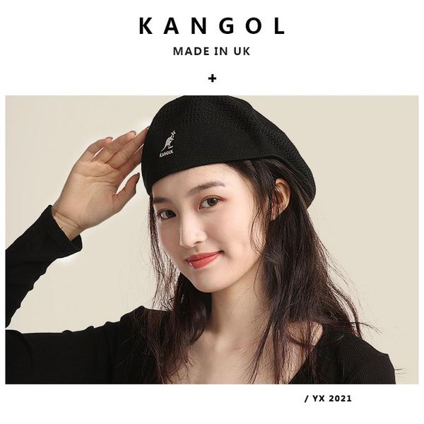 berets fashion kangol kangaroo embroidered brand beret for men and women summer thin section vintage cap breathable flat trend, Blue;gray
berets fashion kangol kangaroo embroidered brand beret for men and women summer thin section vintage cap breathable flat trend, Blue;gray