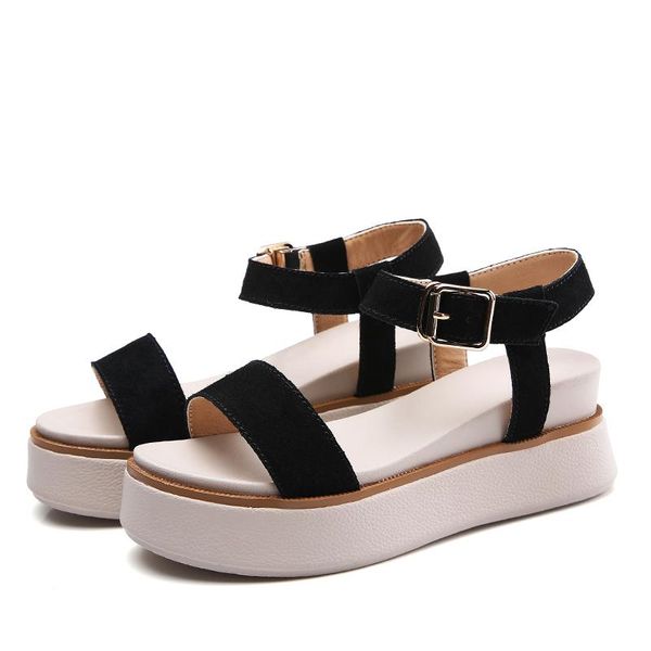 sandals yshunij 2021 summer fashion platform high heel footwear women shoes cow suede leather ladies flat beach, Black
sandals yshunij 2021 summer fashion platform high heel footwear women shoes cow suede leather ladies flat beach, Black
