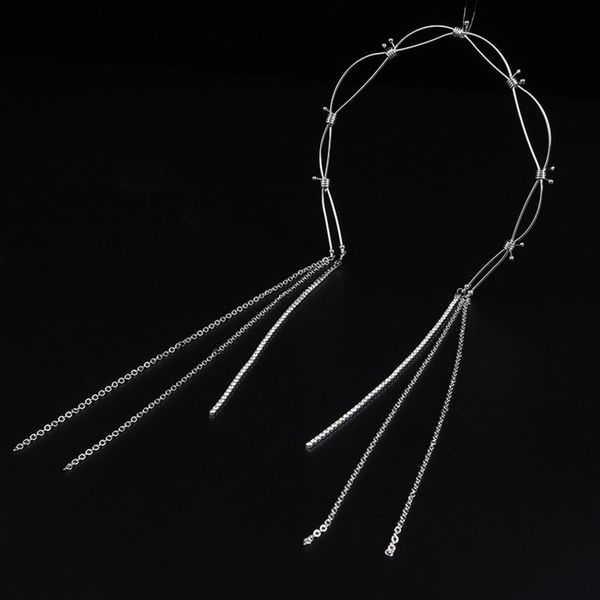 fashion metal tassel headdress simple elegant wave shape multi-layer hoop directly, Black;brown
fashion metal tassel headdress simple elegant wave shape multi-layer hoop directly, Black;brown