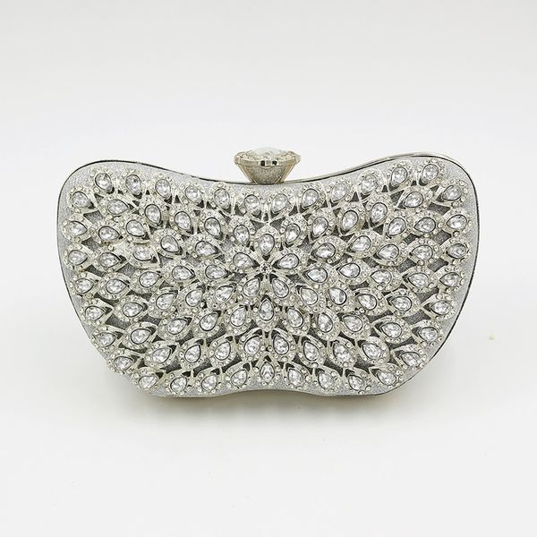 evening bag metal full diamond dinner silver temperament holding straight
evening bag metal full diamond dinner silver temperament holding straight