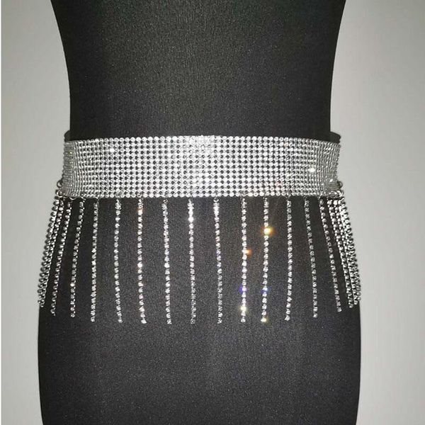 belts silver full rhinestone waist belt wide fringe tassel crystal chain luxury ladies dance show belly party body jewelry, Black;brown
belts silver full rhinestone waist belt wide fringe tassel crystal chain luxury ladies dance show belly party body jewelry, Black;brown