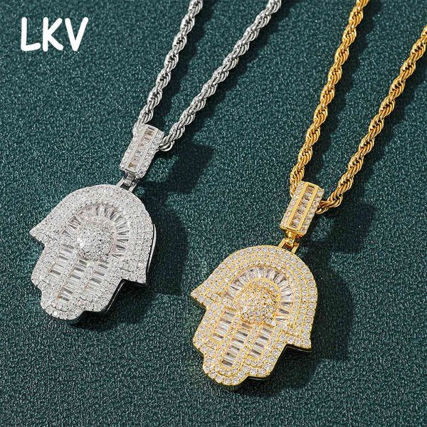 hip hop jewelry micro set zircon fatima hand pendant religious accessories milian necklace, Silver
hip hop jewelry micro set zircon fatima hand pendant religious accessories milian necklace, Silver
