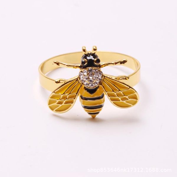 10pcs european and american creative oil dripping bee mouth cloth ring cute fashion napkin wholesale spot rings
10pcs european and american creative oil dripping bee mouth cloth ring cute fashion napkin wholesale spot rings