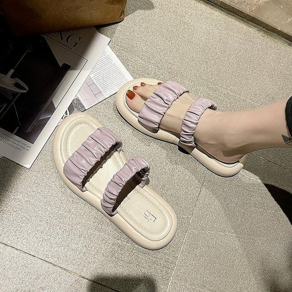 korean version of slippers female versatile fashion non-slip lazy flat beach leisure tide shoes woman, Black
korean version of slippers female versatile fashion non-slip lazy flat beach leisure tide shoes woman, Black